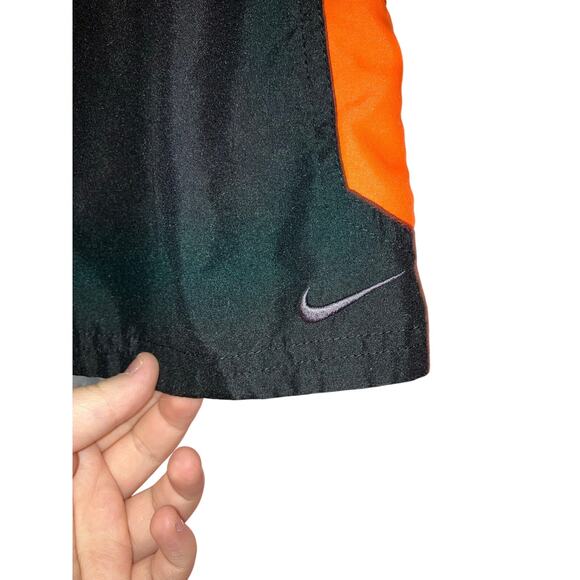 Nike Men’s XXL Grey & Orange Swim Trunks Board Shorts - Picture 2 of 8